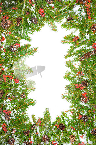 Image of Christmas background. Eve framework