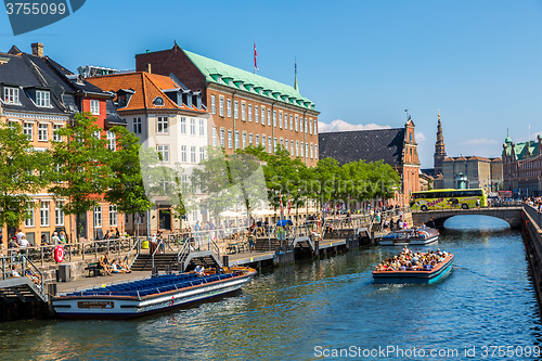 Image of Center of Copenhagen, Denmark