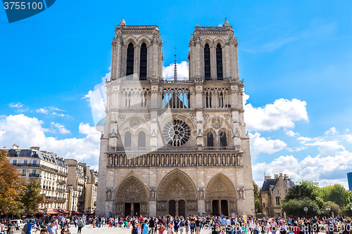 Image of Notre Dame de Paris cathedral