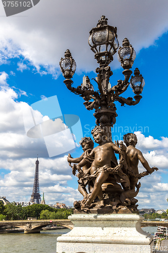 Image of Bridge of Alexandre III in Paris