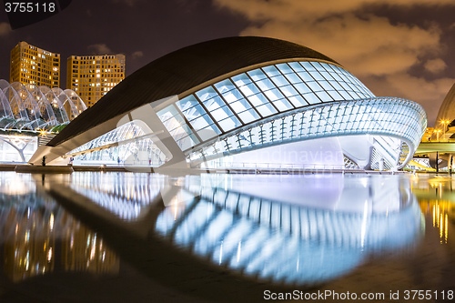 Image of City of arts and sciences  in Valencia, Spain