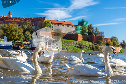 Image of Wawel castle in Krakow