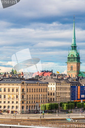 Image of Gamla Stan, the old part of Stockholm, Sweden