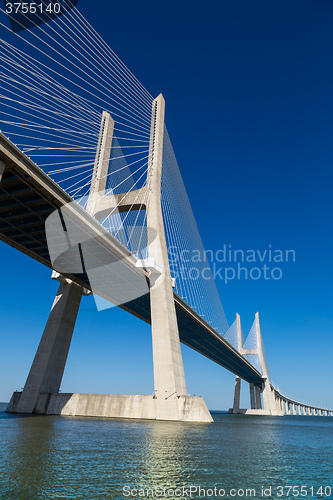 Image of Vasco da Gama Bridge in Lisbon