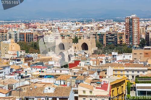 Image of Valencia aerial skyline