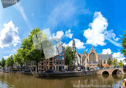 Image of Oude Kerk (Old Church) in Amsterdam