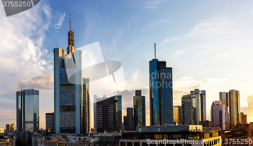 Image of Aerial view of Frankfurt