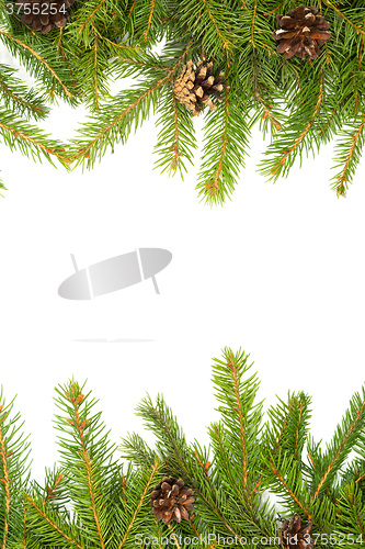 Image of Christmas background. Eve framework