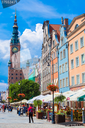 Image of Gdansk-Old City-Long Market street