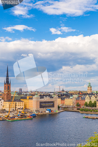 Image of Gamla Stan, the old part of Stockholm, Sweden