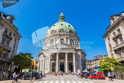 Image of The Marble Church in Copenhagen, Denmark