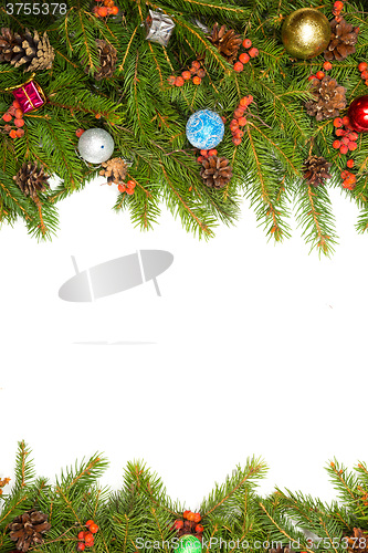 Image of Christmas background. Eve framework