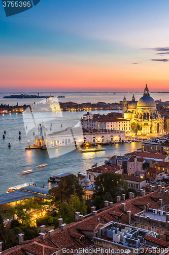 Image of Aerial view of Venice