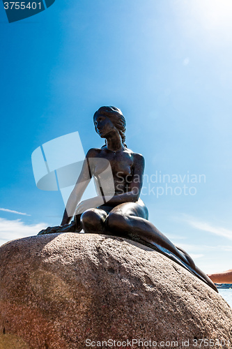 Image of Little Mermaid in Copenhagen, Denmark