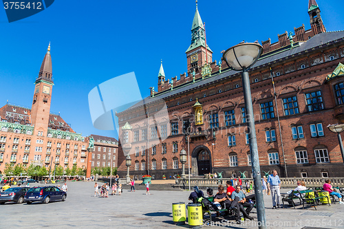 Image of Copenhagen city hall, Denmark