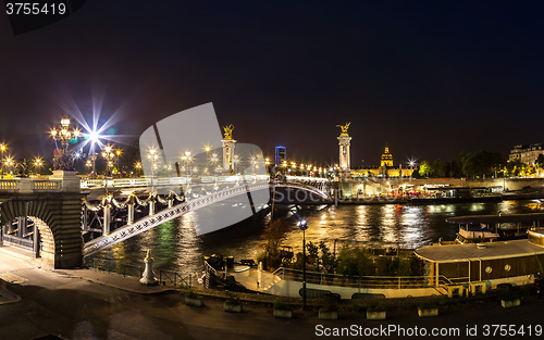 Image of Bridge of the Alexandre III in Paris