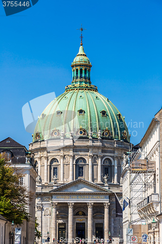 Image of The Marble Church in Copenhagen, Denmark