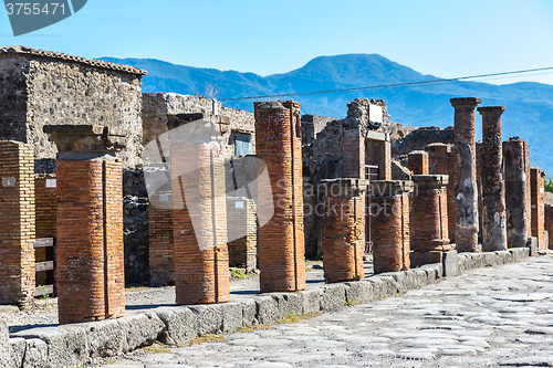 Image of Pompeii city