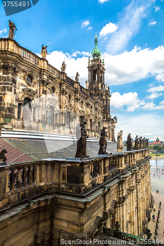 Image of The Kreuzkirche church in Dresden