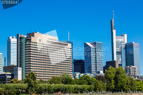 Image of Financial district in Frankfurt