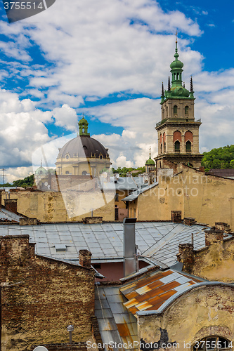 Image of Lviv bird\'s-eye view