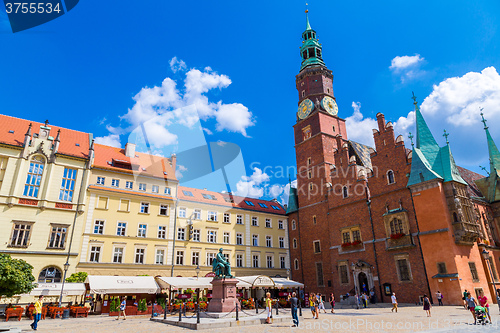 Image of City Hall in Wroclaw