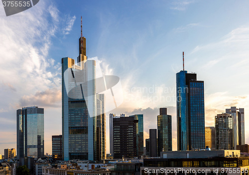 Image of Aerial view of Frankfurt