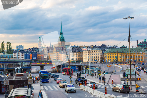 Image of Gamla Stan, the old part of Stockholm, Sweden