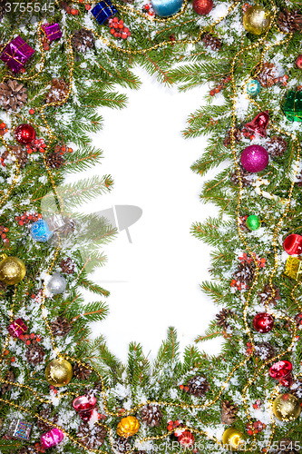 Image of Christmas background. Eve framework