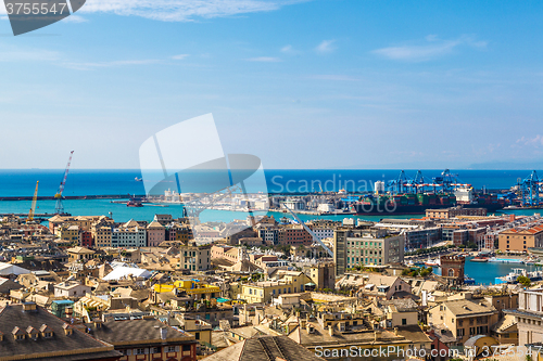 Image of Port of Genoa in Italy