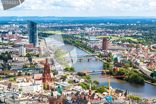 Image of Financial district in Frankfurt