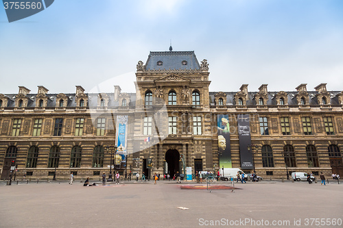 Image of The Louvre museum in Paris