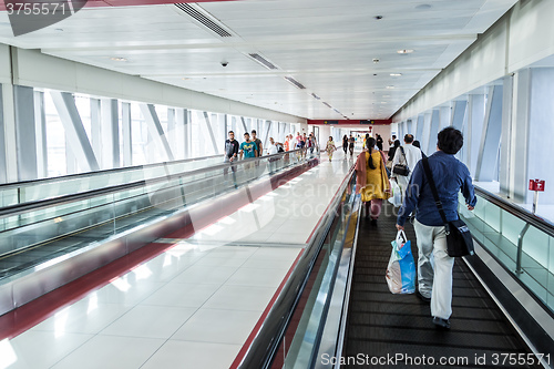 Image of Automatic Stairs at Dubai Metro Station