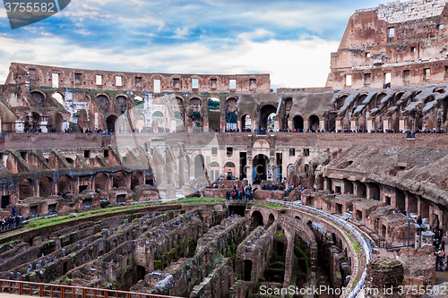 Image of The Iconic, the legendary Coliseum of Rome, Italy