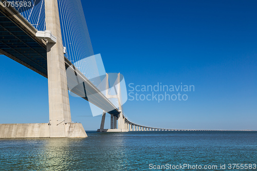 Image of Vasco da Gama Bridge in Lisbon