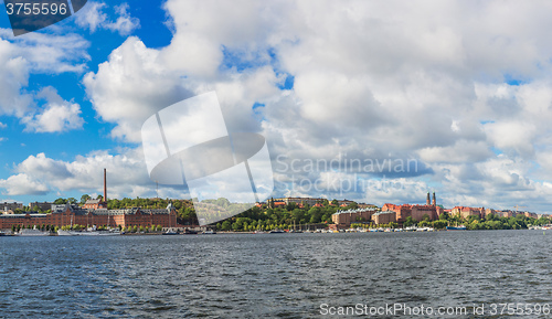 Image of Ppanorama of the Old Town  in Stockholm, Sweden