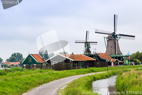 Image of Wind mills in Holland