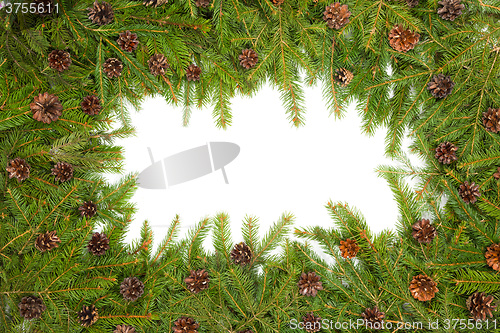 Image of Christmas background. Eve framework