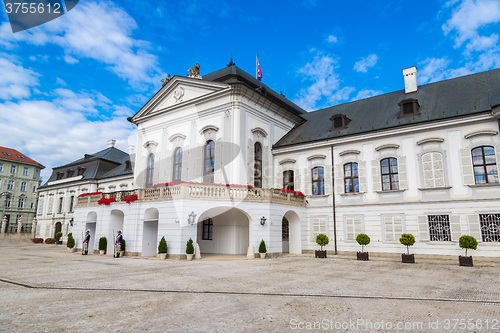 Image of Grassalkovichov palace in Bratislava