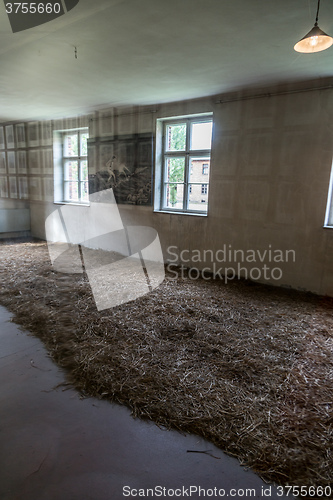 Image of Exhibition in Concentration camp in Auschwitz.