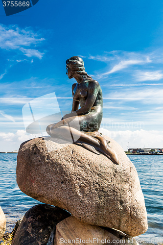 Image of Little Mermaid in Copenhagen, Denmark