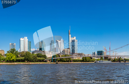 Image of Ginancial district in Frankfurt