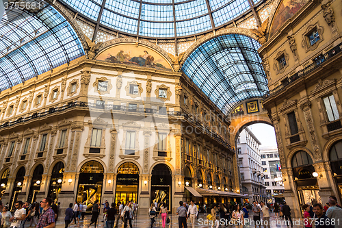 Image of Galleria Vittorio Emanuele II  in Milan
