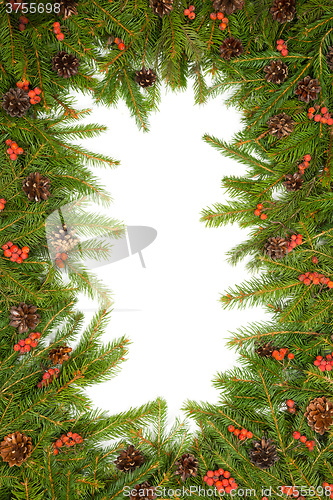 Image of Christmas background. Eve framework