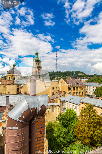 Image of Lviv bird\'s-eye view