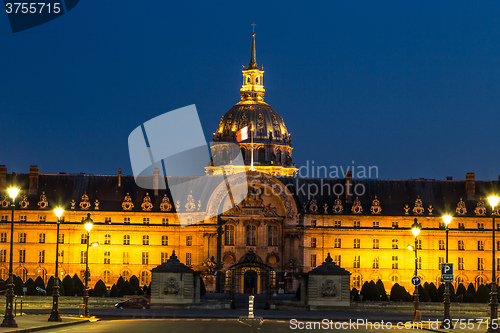 Image of Les Invalides in  Paris