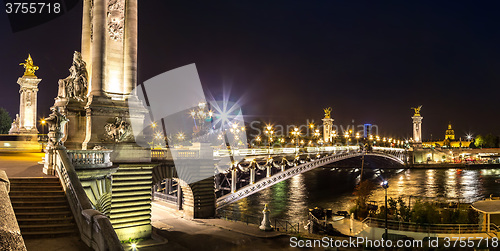 Image of Bridge of the Alexandre III in Paris