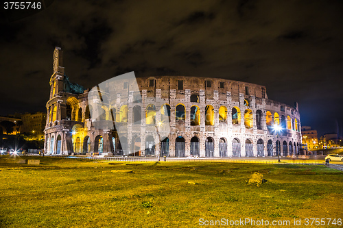 Image of Colosseum in Rome, Italy