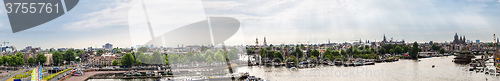 Image of Canal and bridge in Amsterdam