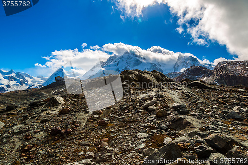 Image of Alps mountain landscape in Swiss